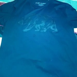 All black cilifornia bear shirt